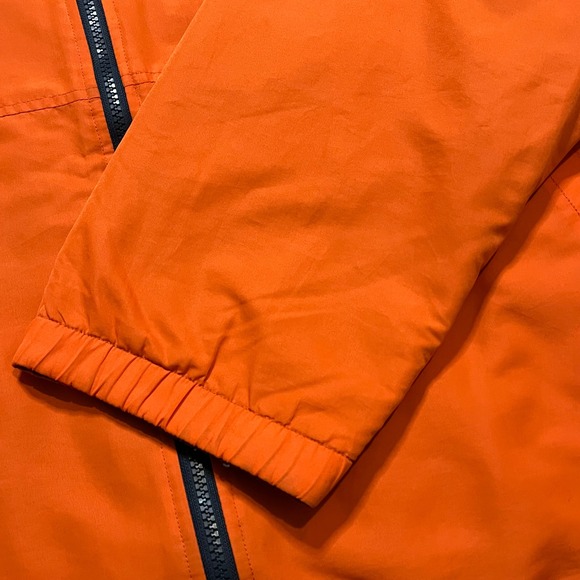 NFL Chicago Bears Reversible Jacket XL Orange Navy Fleece Windbreaker Full Zip - Picture 11 of 16